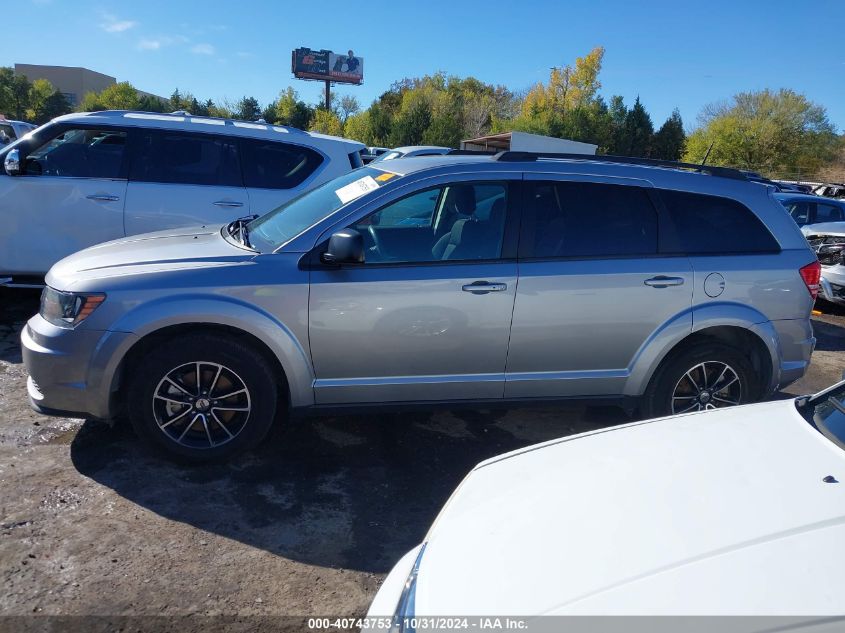 2018 Dodge Journey Se VIN: 3C4PDCAB7JT507258 Lot: 40743753