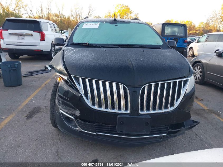 2013 Lincoln Mkx VIN: 2LMDJ6JK3DBL19656 Lot: 40743756