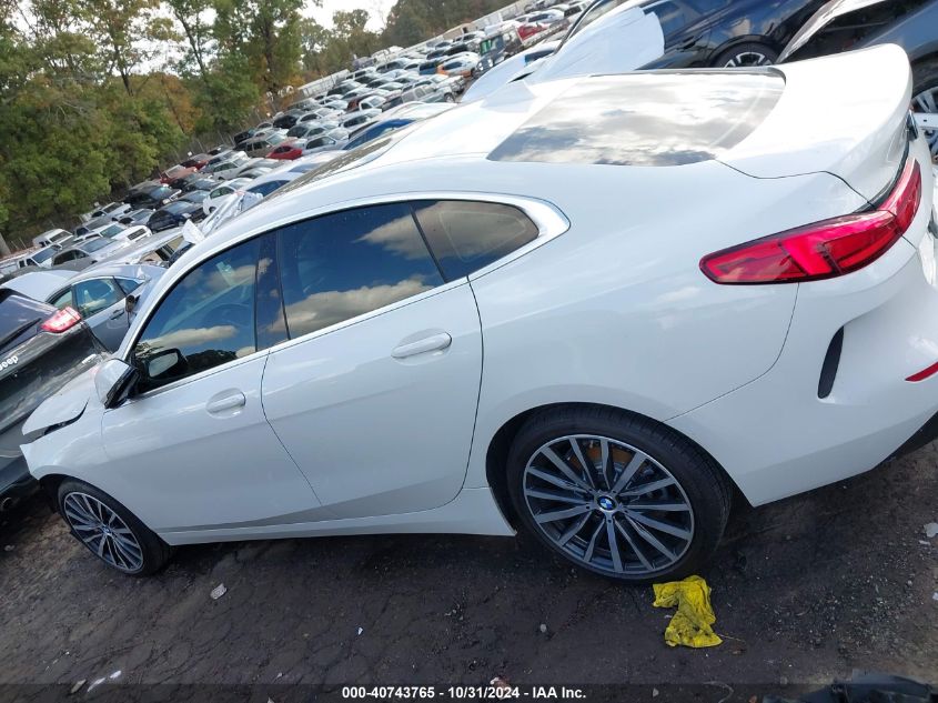 2021 BMW 228I Gran Coupe Sdrive VIN: WBA53AK01M7J19332 Lot: 40743765