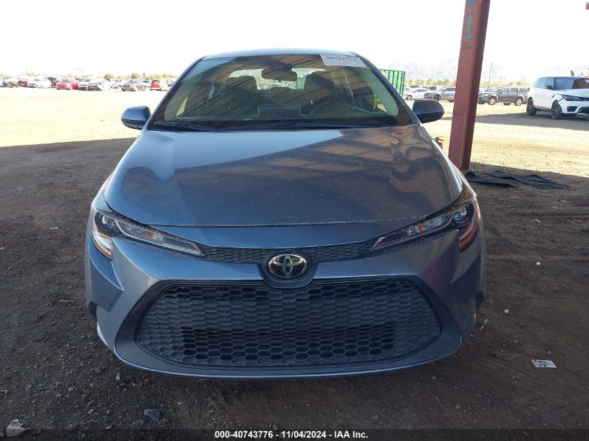 2021 Toyota Corolla Le VIN: 5YFEPMAE2MP205737 Lot: 40743776