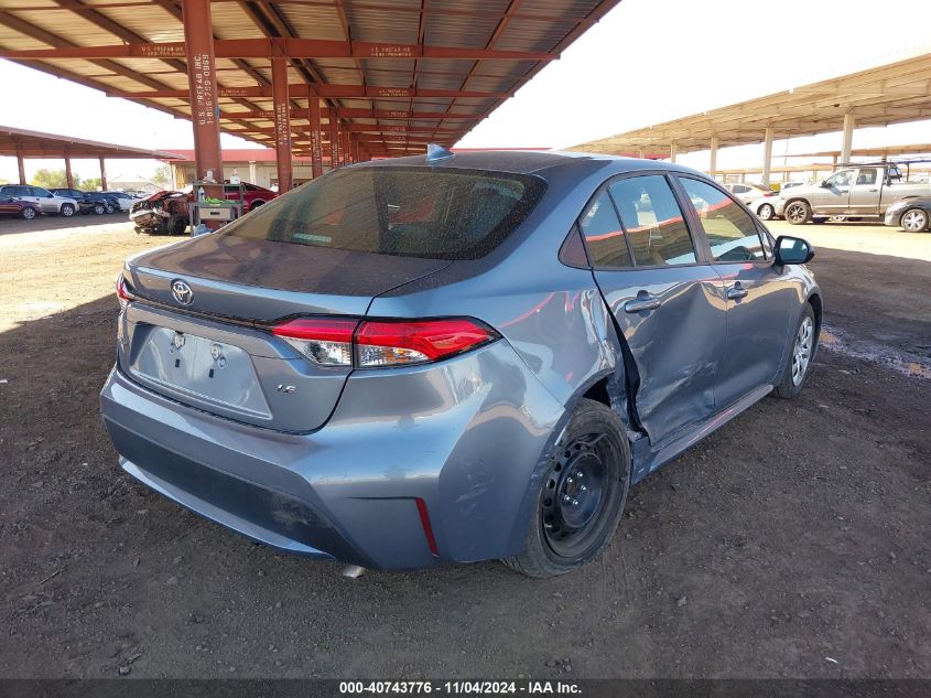 2021 Toyota Corolla Le VIN: 5YFEPMAE2MP205737 Lot: 40743776