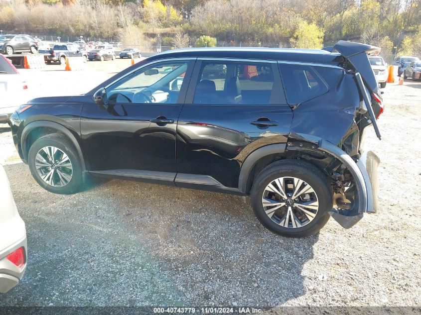 2023 Nissan Rogue Sv Intelligent Awd VIN: 5N1BT3BB9PC751280 Lot: 40743779