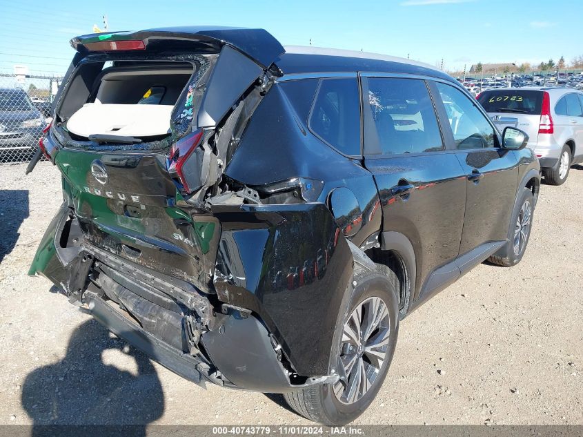 2023 Nissan Rogue Sv Intelligent Awd VIN: 5N1BT3BB9PC751280 Lot: 40743779