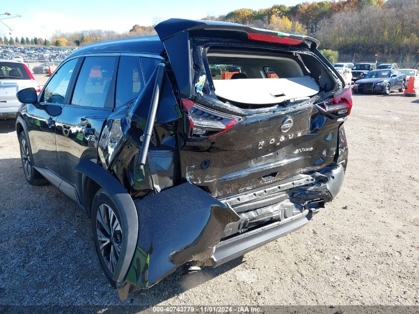 2023 Nissan Rogue Sv Intelligent Awd VIN: 5N1BT3BB9PC751280 Lot: 40743779