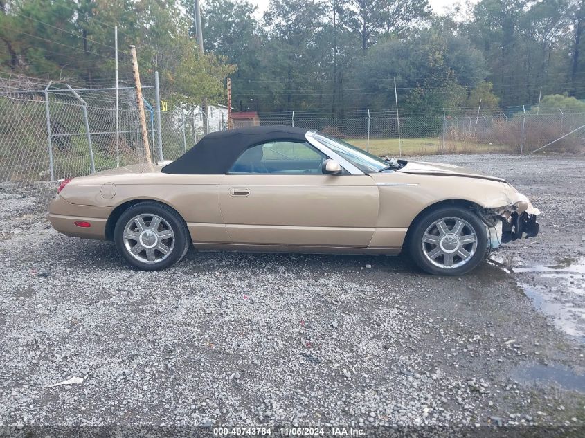 2005 Ford Thunderbird 50Th Anniversary VIN: 1FAHP60A55Y105173 Lot: 40743784