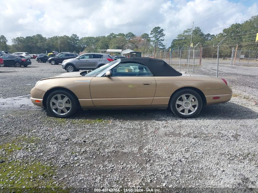 2005 Ford Thunderbird 50Th Anniversary VIN: 1FAHP60A55Y105173 Lot: 40743784