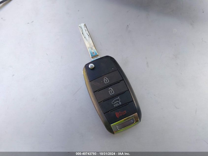 2017 Kia Soul + VIN: KNDJP3A57H7444197 Lot: 40743793