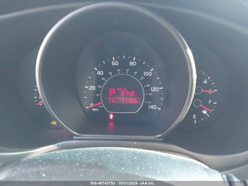 2017 Kia Soul + VIN: KNDJP3A57H7444197 Lot: 40743793