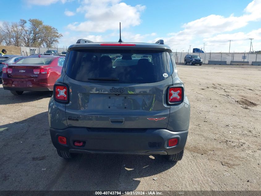 2020 Jeep Renegade Trailhawk 4X4 VIN: ZACNJBC1XLPL70662 Lot: 40743794