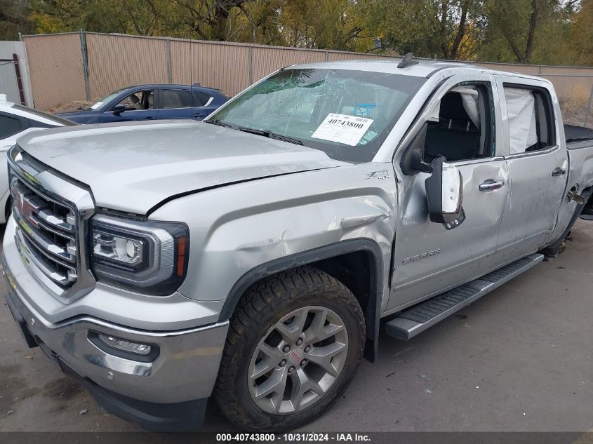 2018 GMC Sierra 1500 Slt VIN: 3GTU2NEC1JG319769 Lot: 40743800