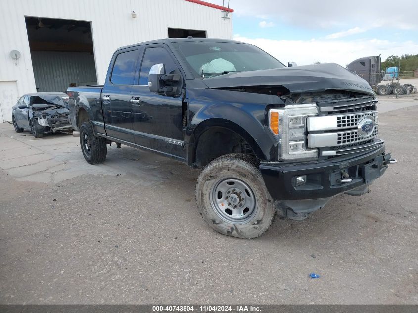 VIN 1FT7W2BT2JEB58330 2018 Ford F-250, Platinum no.1