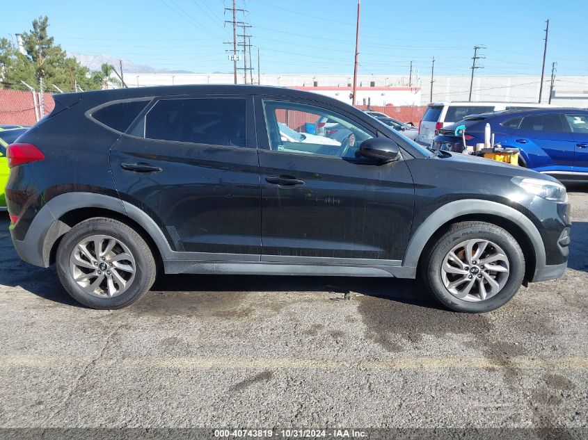 2017 Hyundai Tucson Se VIN: KM8J23A45HU378333 Lot: 40743819