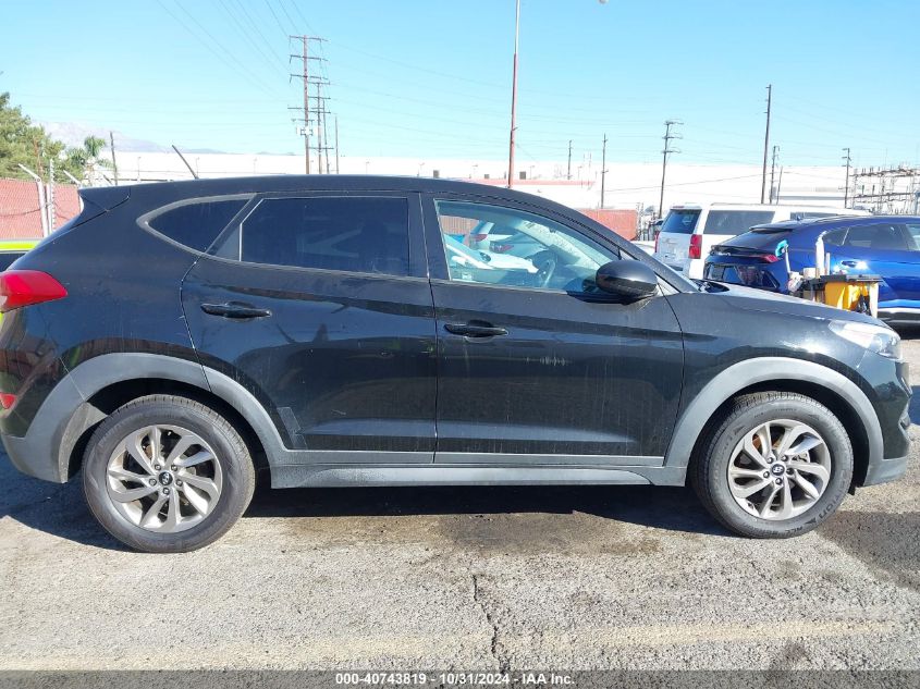 2017 Hyundai Tucson Se VIN: KM8J23A45HU378333 Lot: 40743819