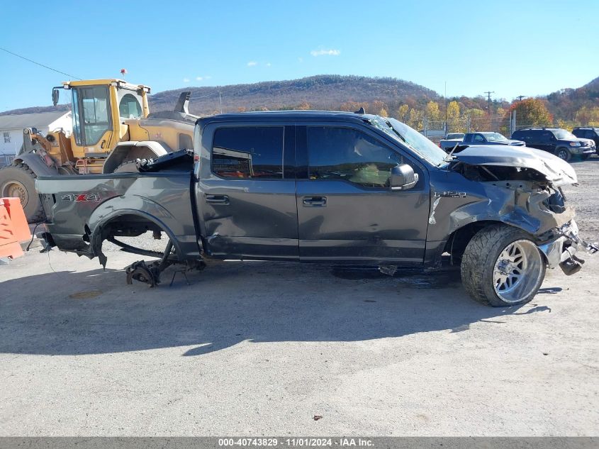 2019 Ford F-150 Lariat VIN: 1FTEW1E51KFA67284 Lot: 40743829