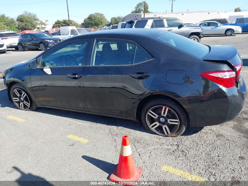 2018 Toyota Corolla Le VIN: 2T1BURHE5JC985033 Lot: 40743834