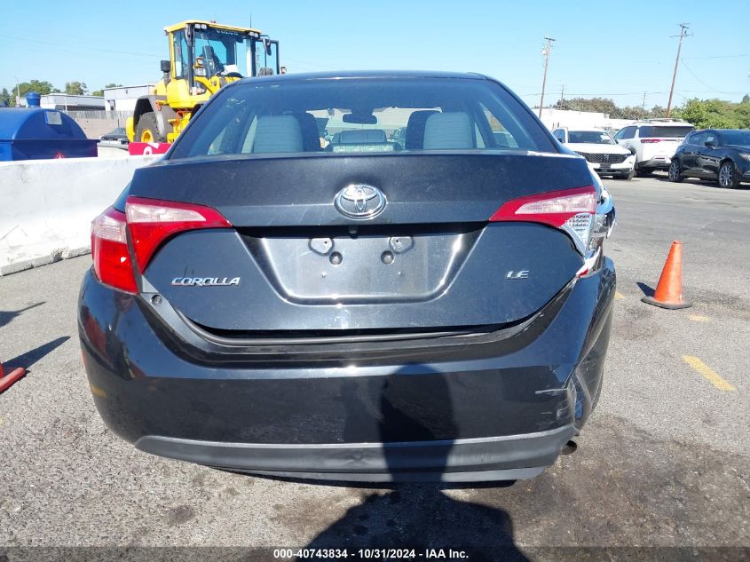 2018 Toyota Corolla Le VIN: 2T1BURHE5JC985033 Lot: 40743834