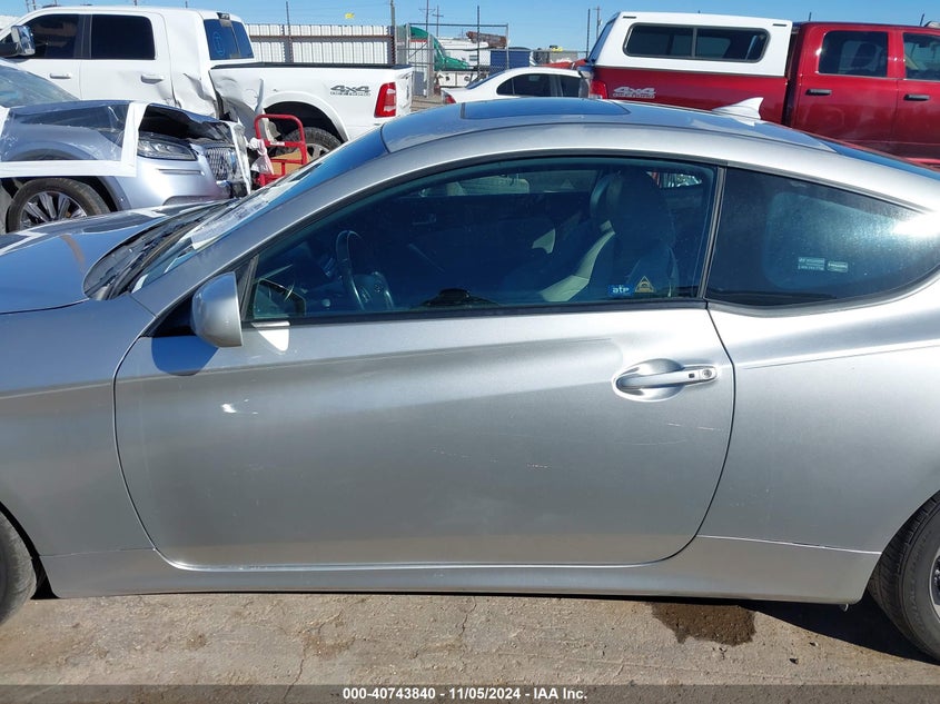 2013 HYUNDAI GENESIS 2.0T PREMIUM - KMHHT6KDXDU099918