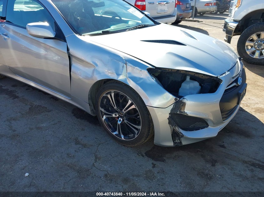 2013 HYUNDAI GENESIS 2.0T PREMIUM - KMHHT6KDXDU099918