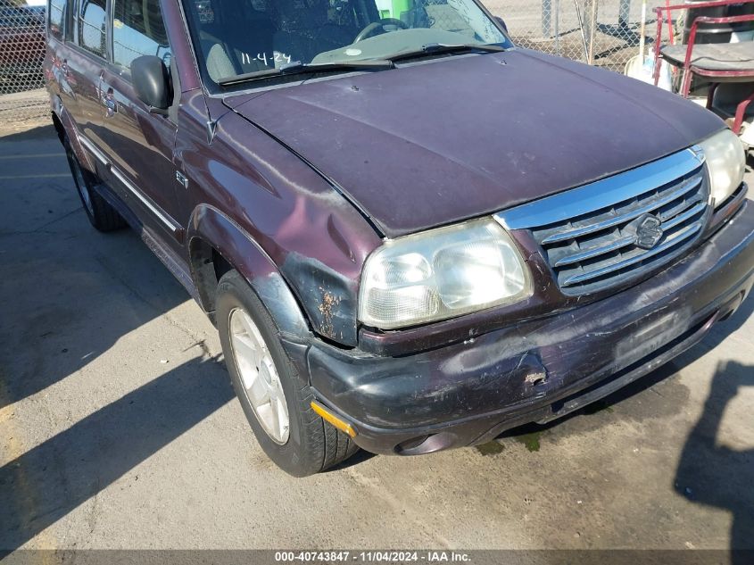 2001 Suzuki Grand Vitara Xl-7 Plus/Standard/Touring VIN: JS3TX92V014117000 Lot: 40743847