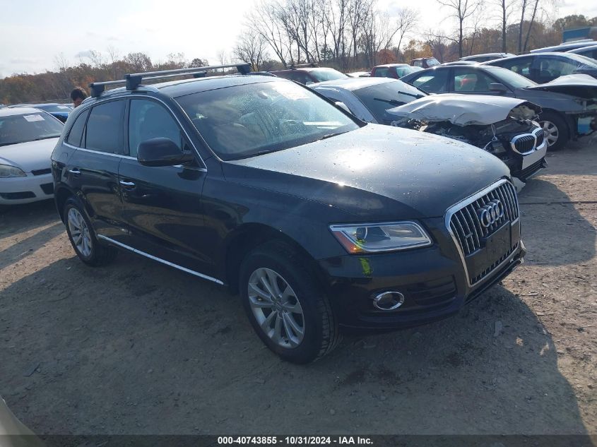 2017 Audi Q5 2.0T Premium VIN: WA1C2AFP2HA023555 Lot: 40743855