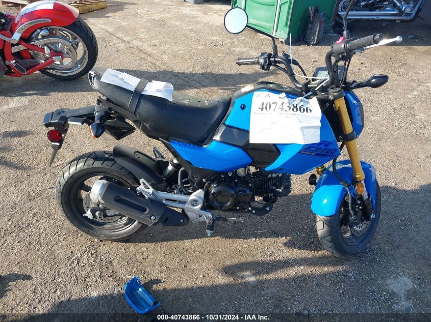 2025 Honda Grom 125 VIN: MLHJC9214S5302366 Lot: 40743866