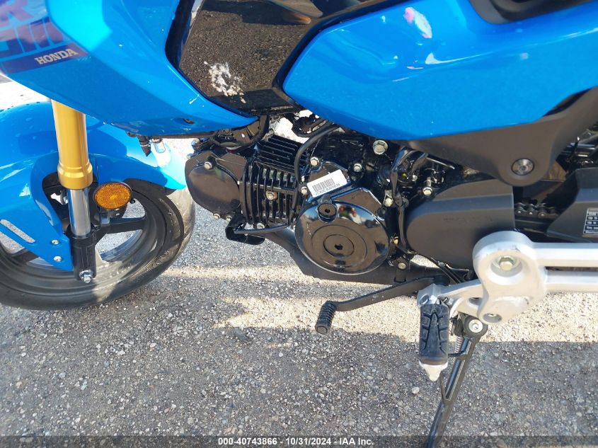 2025 Honda Grom 125 VIN: MLHJC9214S5302366 Lot: 40743866