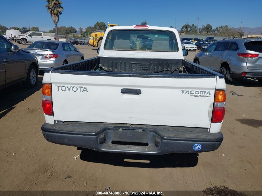 2002 Toyota Tacoma Prerunner VIN: 5TENM92N22Z084641 Lot: 40743885