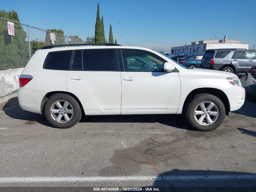 2010 Toyota Highlander Se V6 VIN: 5TDKK3EH0AS006284 Lot: 40743889