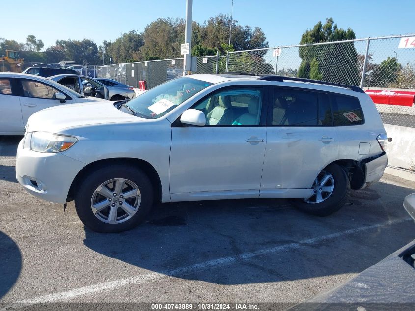 2010 Toyota Highlander Se V6 VIN: 5TDKK3EH0AS006284 Lot: 40743889