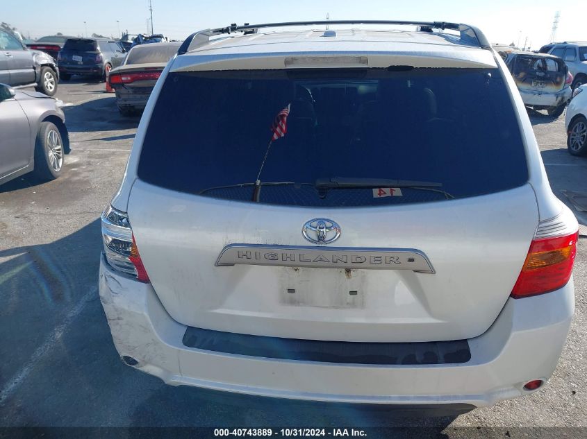 2010 Toyota Highlander Se V6 VIN: 5TDKK3EH0AS006284 Lot: 40743889