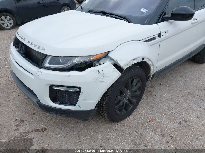 2019 Land Rover Range Rover Evoque Se/Se Premium VIN: SALVP2RX7KH347383 Lot: 40743890