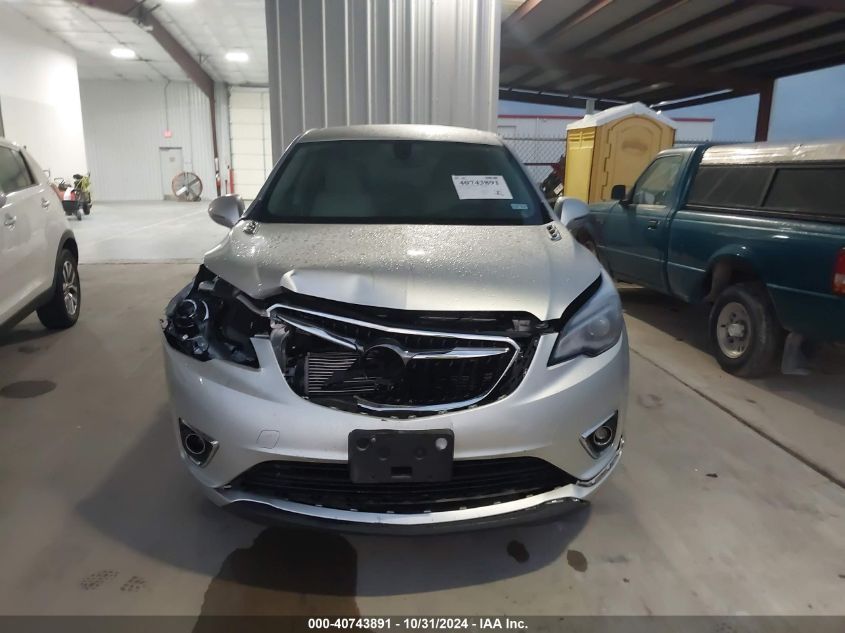 2019 Buick Envision Fwd Preferred VIN: LRBFXBSAXKD022735 Lot: 40743891