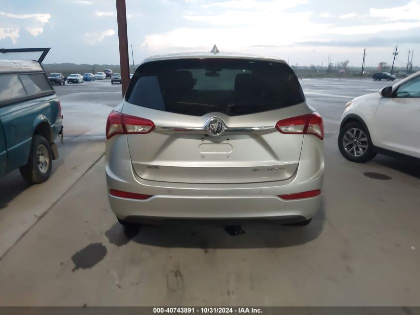 2019 Buick Envision Fwd Preferred VIN: LRBFXBSAXKD022735 Lot: 40743891