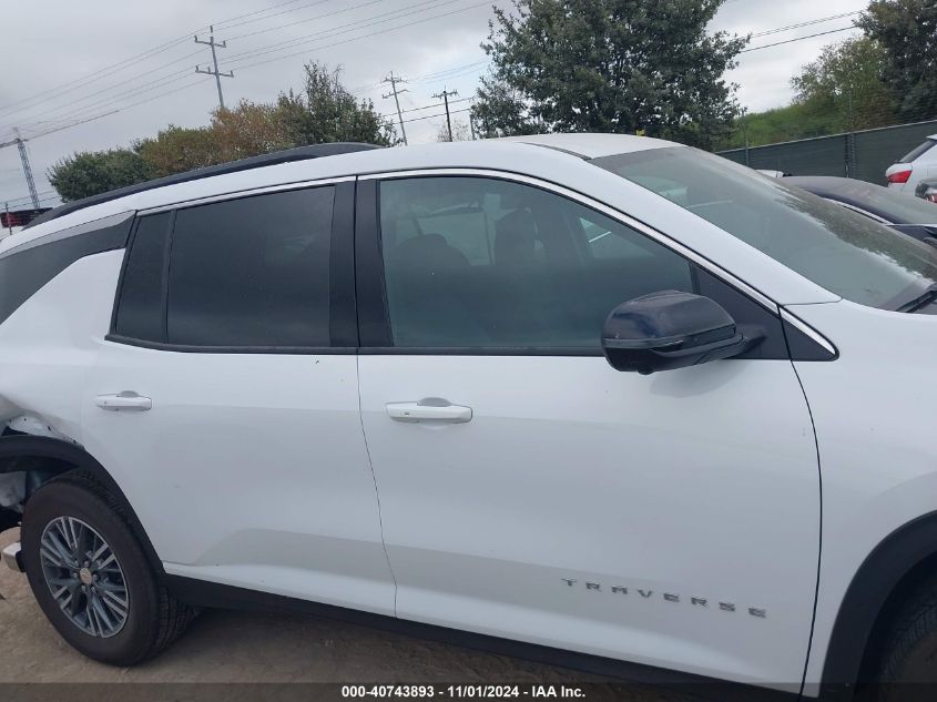 2024 Chevrolet Traverse Fwd Lt VIN: 1GNERGKS4RJ200591 Lot: 40743893