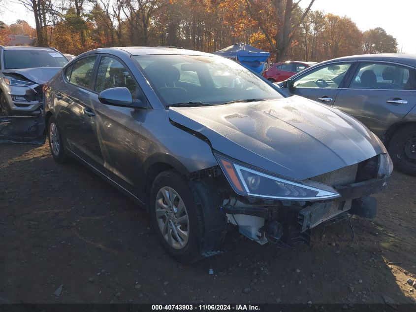 2019 HYUNDAI ELANTRA SE - KMHD74LF1KU836461