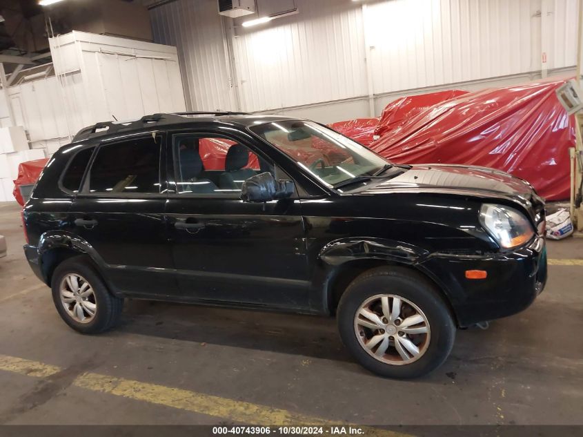 2009 Hyundai Tucson Gls VIN: KM8JM12B99U996994 Lot: 40743906