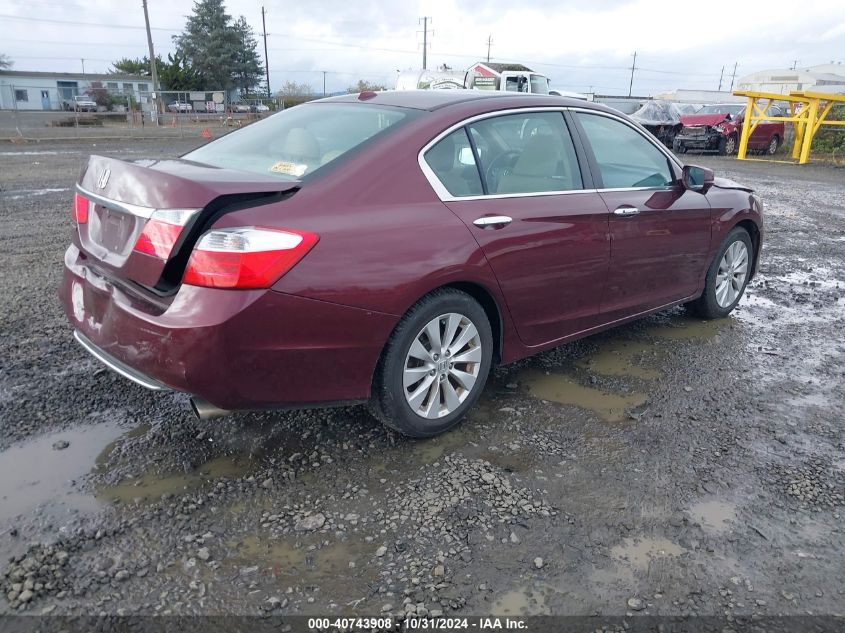 VIN 1HGCR2F80EA177646 2014 Honda Accord, Ex-L no.4