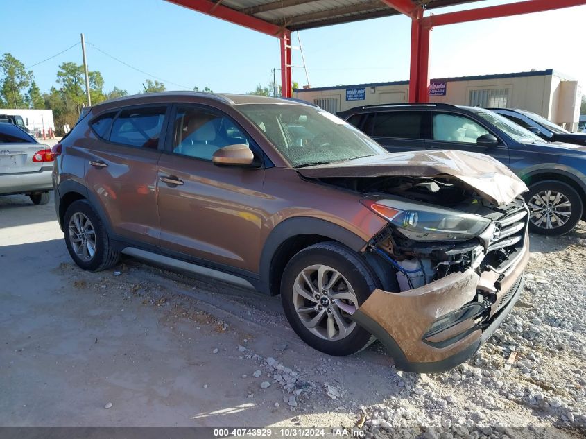 2017 Hyundai Tucson Se VIN: KM8J33A48HU334985 Lot: 40743929