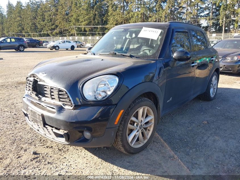 2014 Mini Countryman Cooper S VIN: WMWZC5C59EWP35788 Lot: 40743932