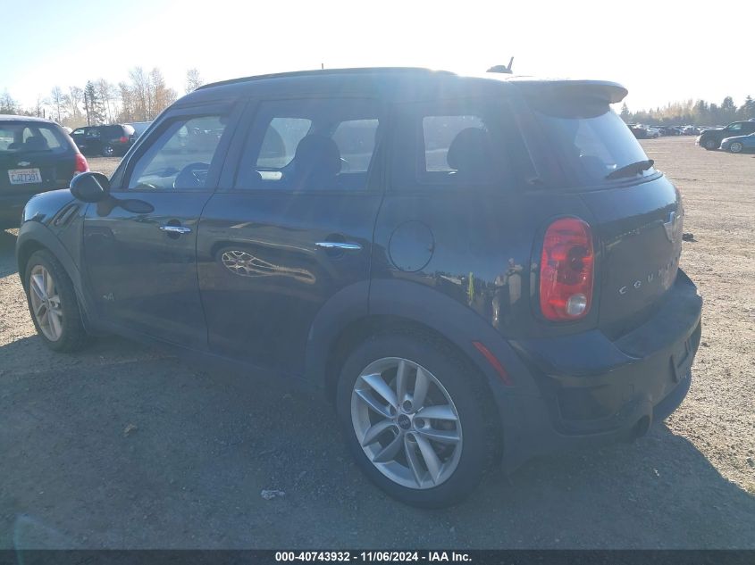 2014 Mini Countryman Cooper S VIN: WMWZC5C59EWP35788 Lot: 40743932