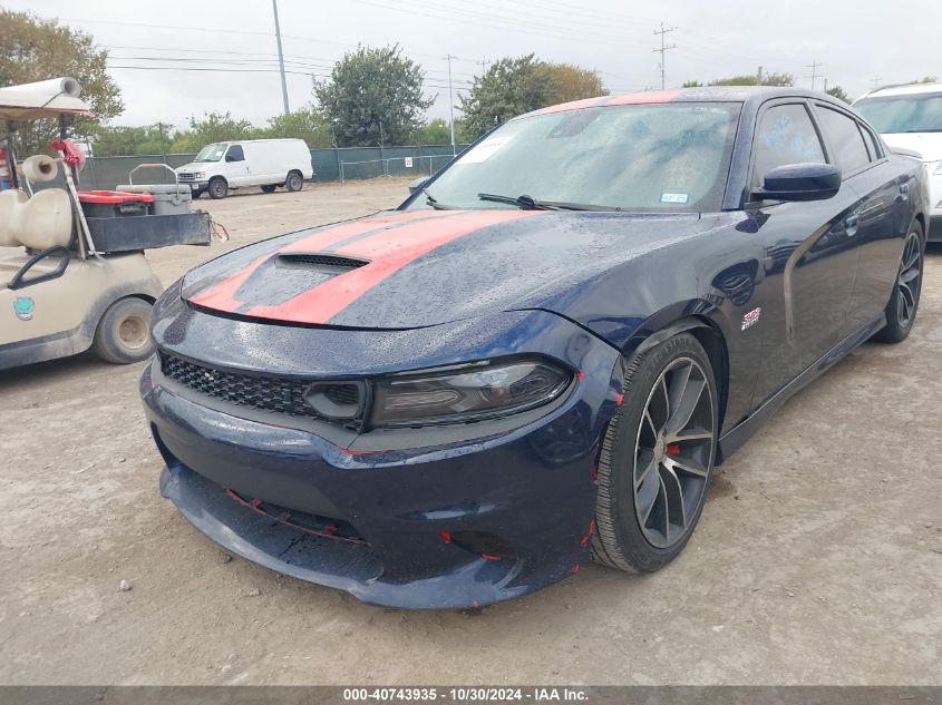 2016 Dodge Charger R/T Scat Pack VIN: 2C3CDXGJXGH283753 Lot: 40743935