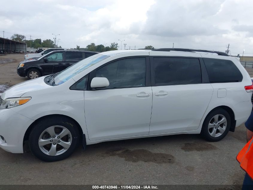 2013 Toyota Sienna Le V6 8 Passenger VIN: 5TDKK3DCXDS326786 Lot: 40743946