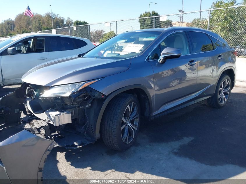 VIN 2T2ZZMCA2HC085784 2017 Lexus RX, 350 no.2