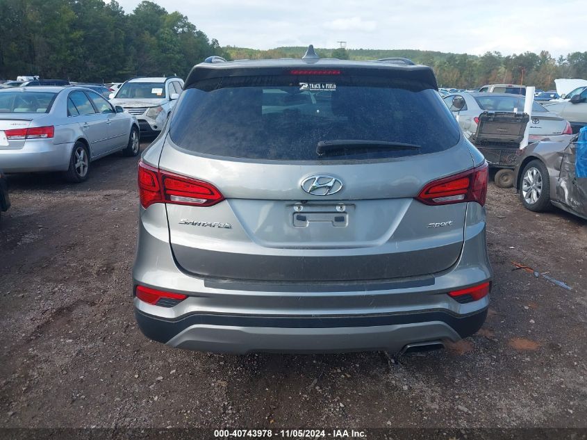 2017 Hyundai Santa Fe Sport 2.4L VIN: 5NMZU3LBXHH012050 Lot: 40743978