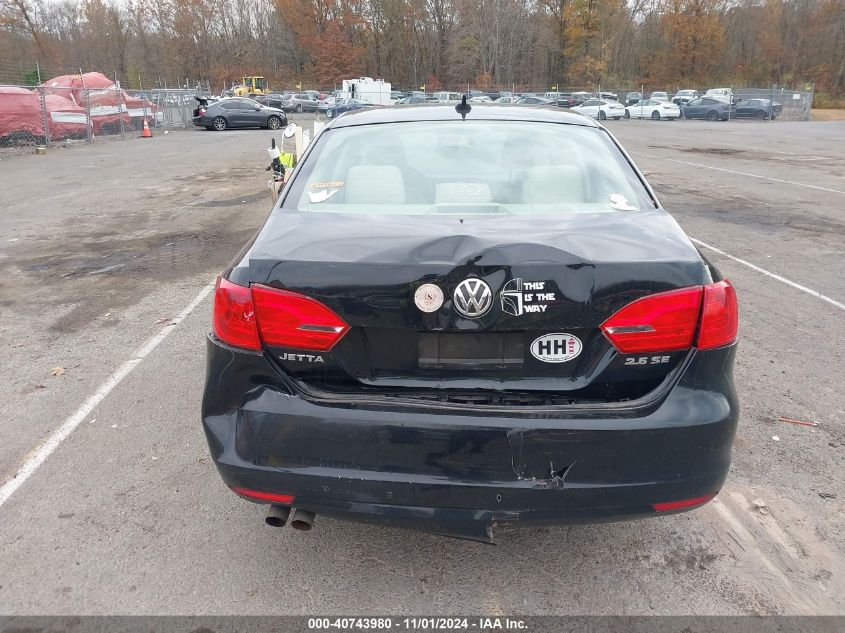 2013 VOLKSWAGEN JETTA 2.5L SE - 3VWDP7AJXDM297680