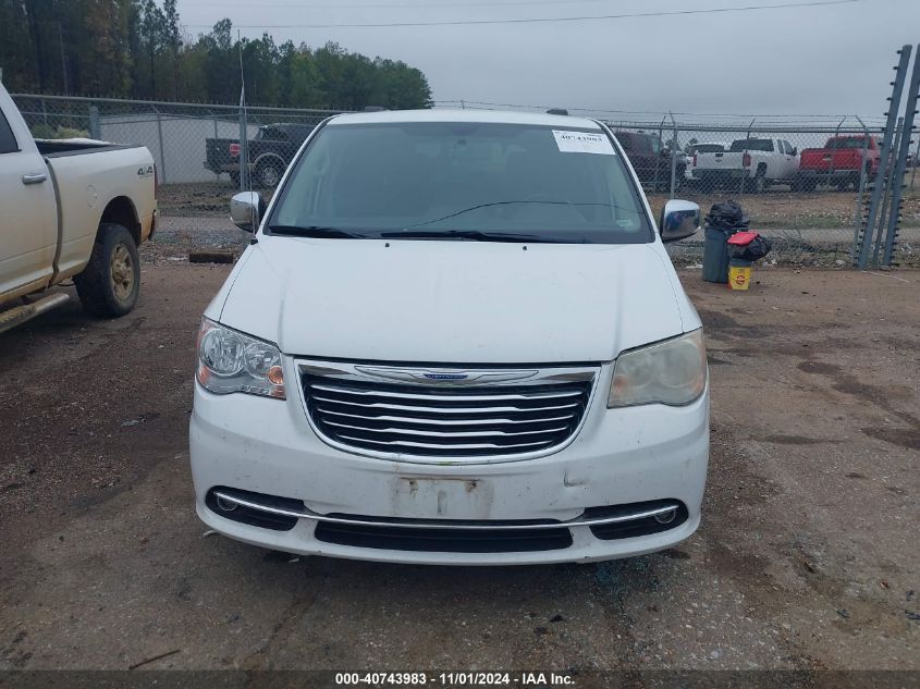 2014 Chrysler Town & Country Touring-L 30Th Anniversary VIN: 2C4RC1CG9ER192335 Lot: 40743983