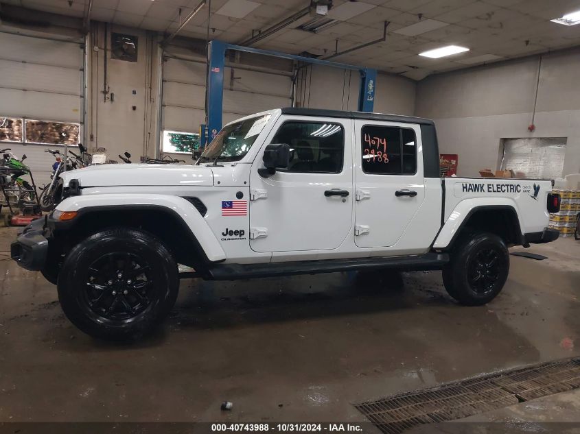 2022 Jeep Gladiator Altitude 4X4 VIN: 1C6HJTAG0NL164262 Lot: 40743988