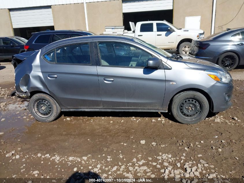 2019 Mitsubishi Mirage G4 Es VIN: ML32F3FJ4KHF05512 Lot: 40743997