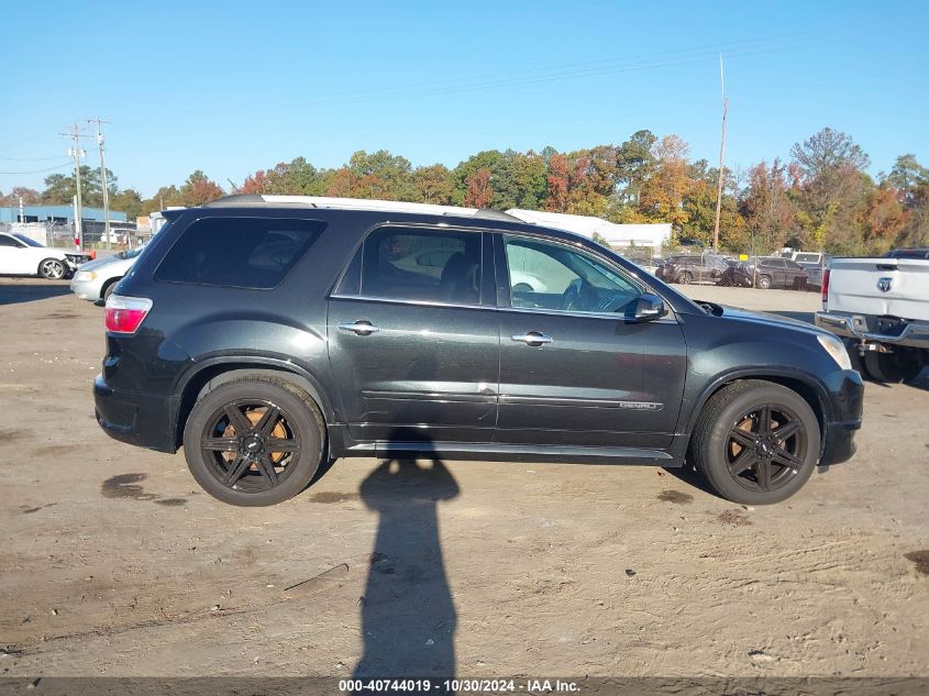 2011 GMC Acadia Denali VIN: 1GKKVTEDXBJ325781 Lot: 40744019