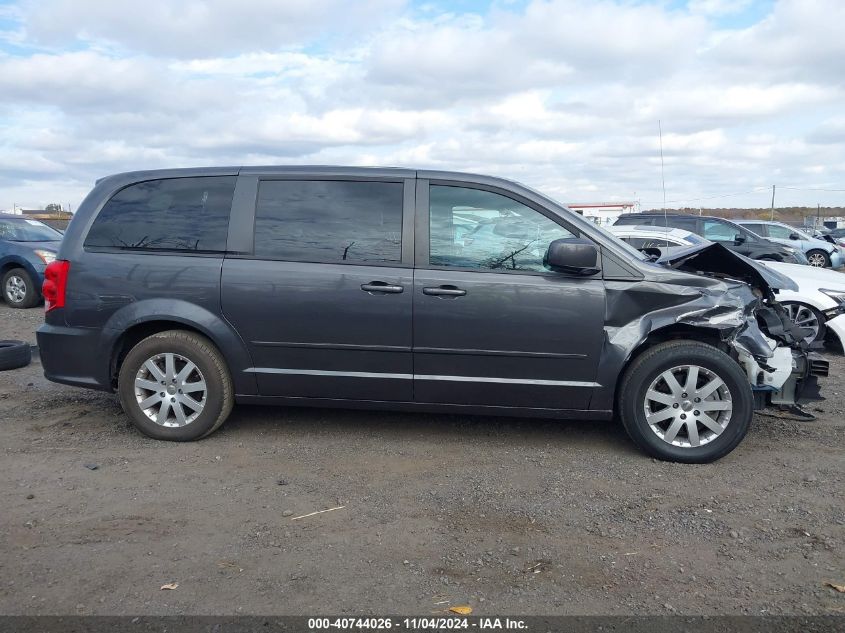 2016 Dodge Grand Caravan Se Plus VIN: 2C4RDGBG7GR368304 Lot: 40744026